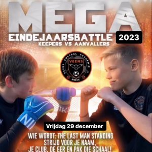 MEGA EINDEJAARS BATTLE van VEENS: ⚔️  keepers VS aanvallers ⚔️